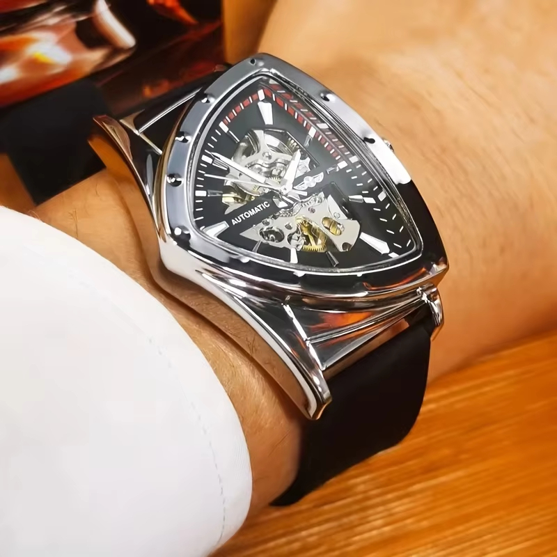 Watch Triangle Luxury - KAZANAN erkek Lüks Askeri Mekanik Saat