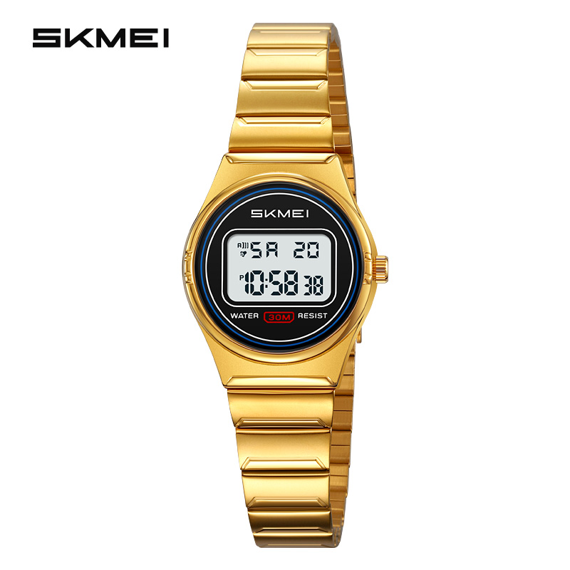 Luxury Watch Exhibition - SKMEI 2338 izle küçük dijital paslanmaz
