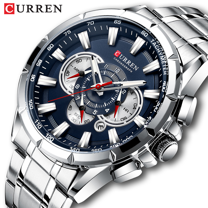 Luxury Watch Exhibition - CURREN kol saati erkekler su geçirmez