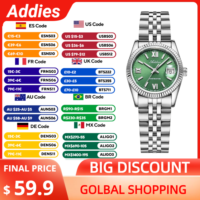Luxury Watch - Addies Kadınlar için Yüksek Kaliteli Lüks