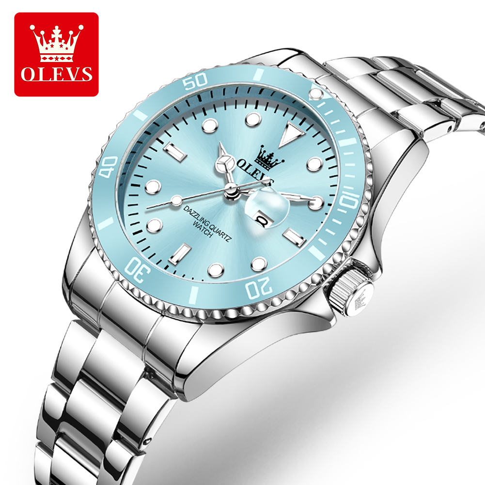 Luxury Watch Cheap - OLEVS Lüks Paslanmaz Çelik Su Geçirmez