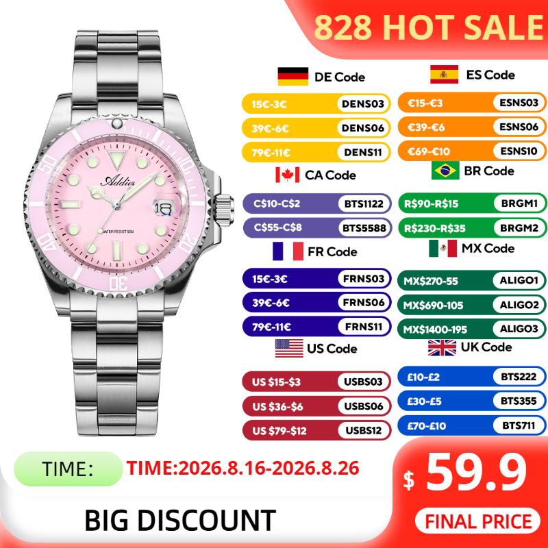 Luxury Watch - ADDIES 36mm 50m Su Geçirmez kadın