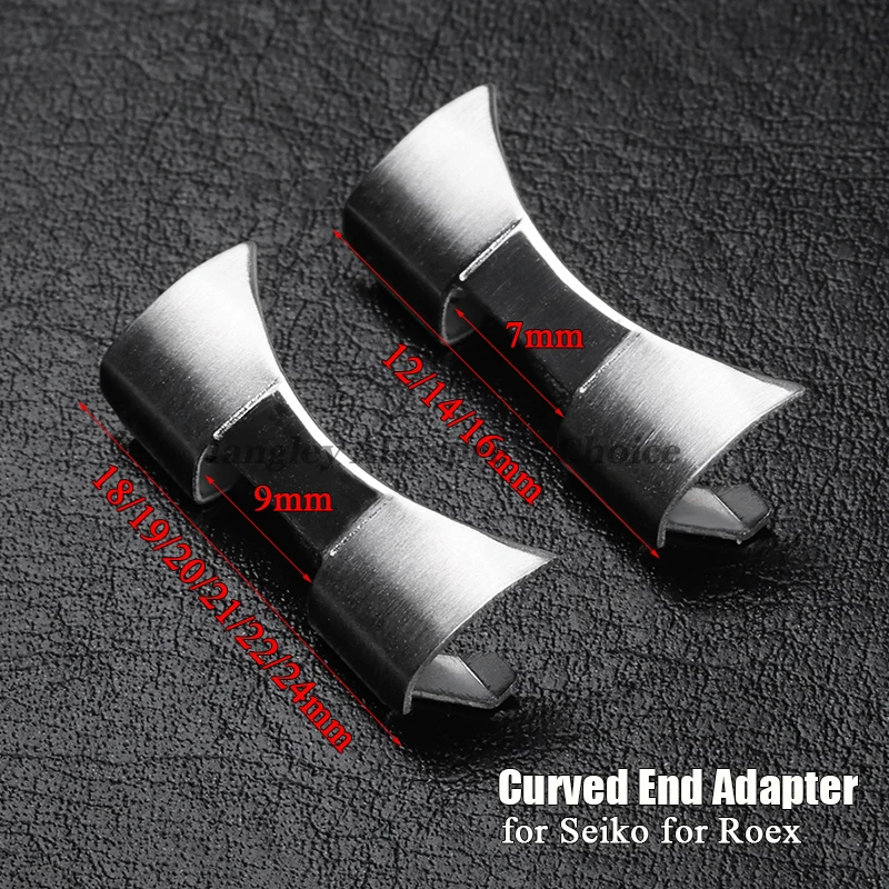Luxury Watch Uk - Kavisli Uç Bağlantısı Seiko SKX007 009