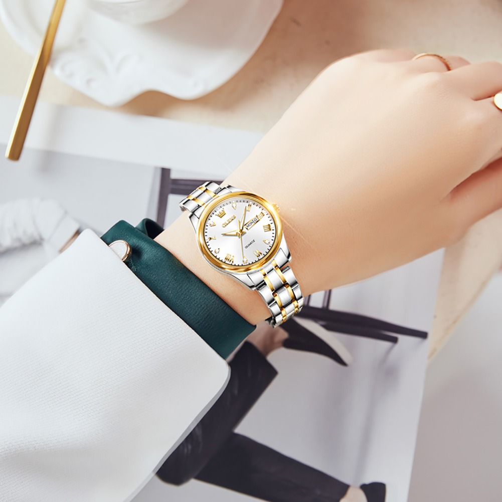 OLEVS 5563 yeni moda kadınlar  - Luxury Watch With Leather Strap incelemesi ve fiyatı