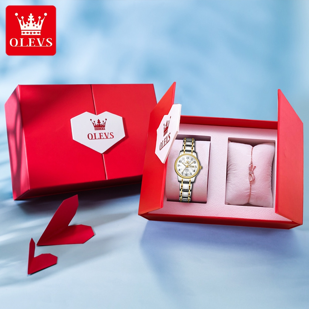 OLEVS 2891 Lüks Marka Moda kad - Luxury Watch Cheap incelemesi ve fiyatı