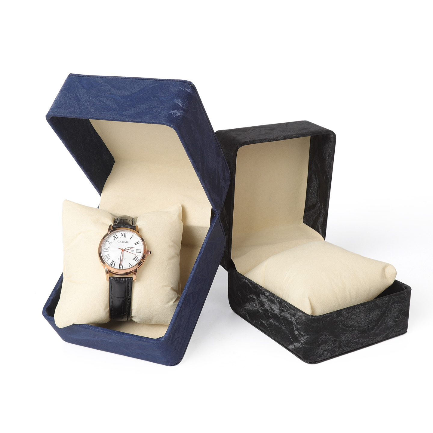 Yuvarlak Köşeli PU Saat Kutusu - Luxury Watch Packaging Box incelemesi ve fiyatı