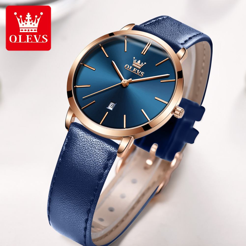 OLEVS moda Ultra ince bayan sa - Luxury Watch With Leather Strap incelemesi ve fiyatı