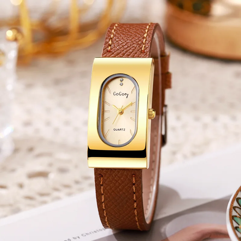 Lüks Bayanlar Marka Kadın Izle - Luxury Watch With Leather Strap incelemesi ve fiyatı