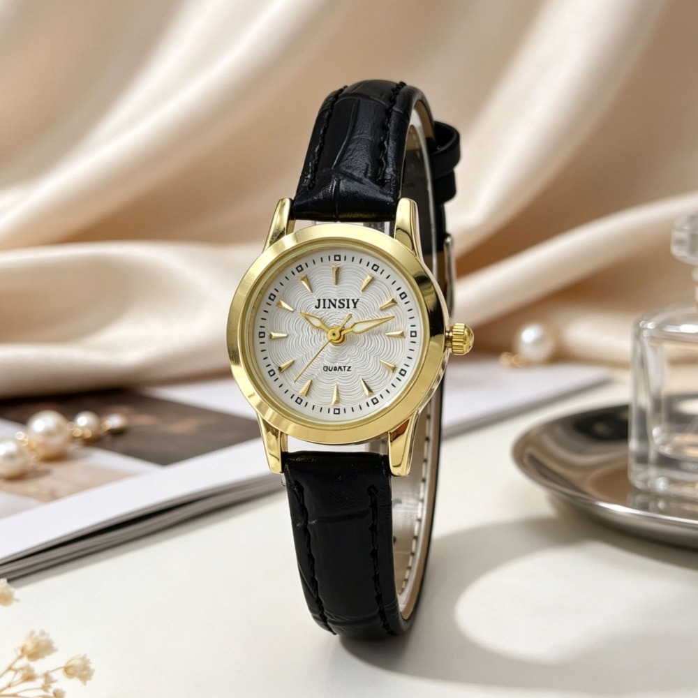 Moda Deri Kayışlı Kuvars Saat  - Luxury Watch With Leather Strap incelemesi ve fiyatı