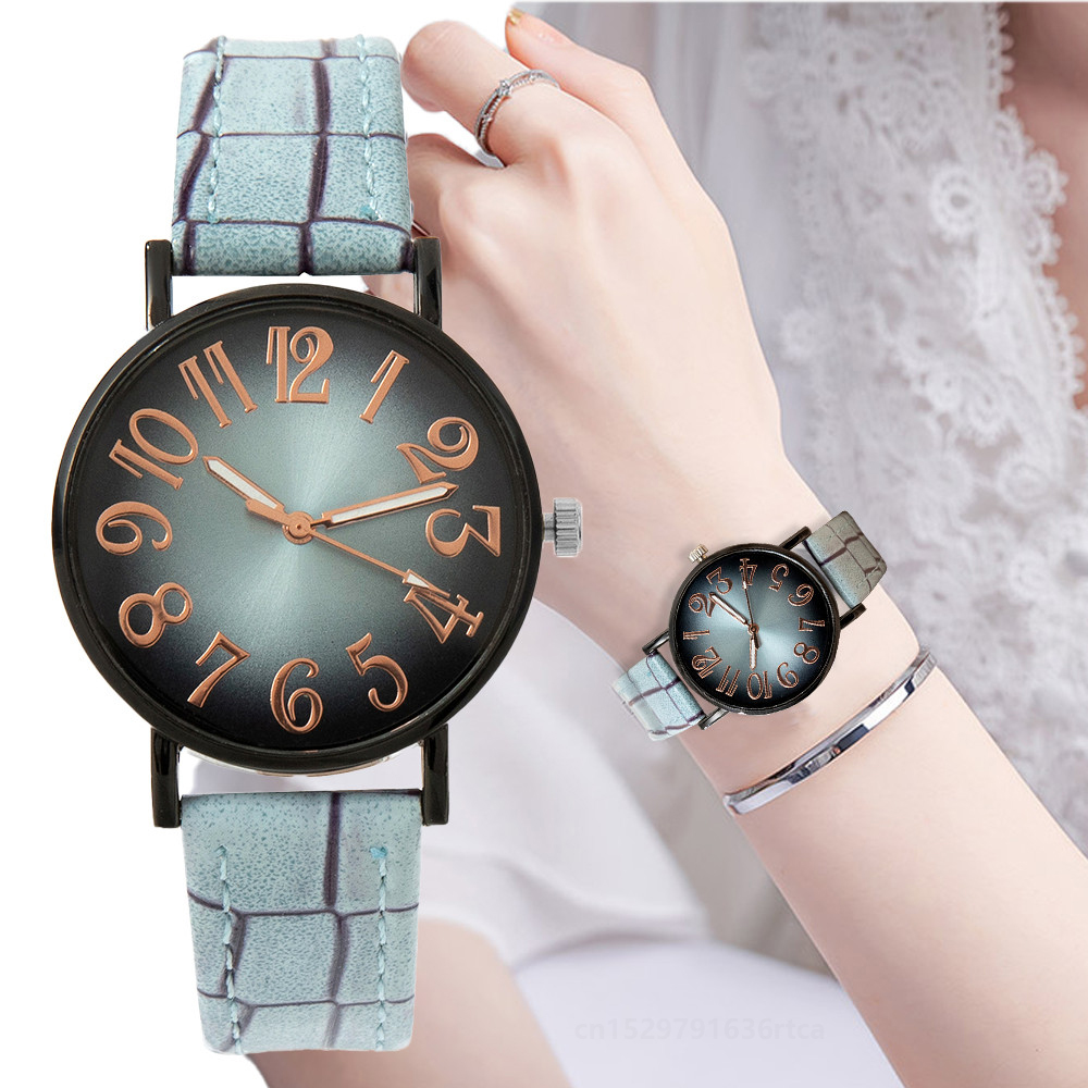 Lüks kadın izle moda Vintage d - Luxury Watch With Leather Strap incelemesi ve fiyatı