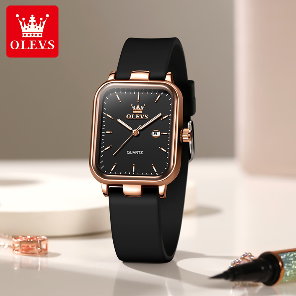 OLEVS Lüks Kadın Saati Dikdört - Luxury Watch Cheap incelemesi ve fiyatı