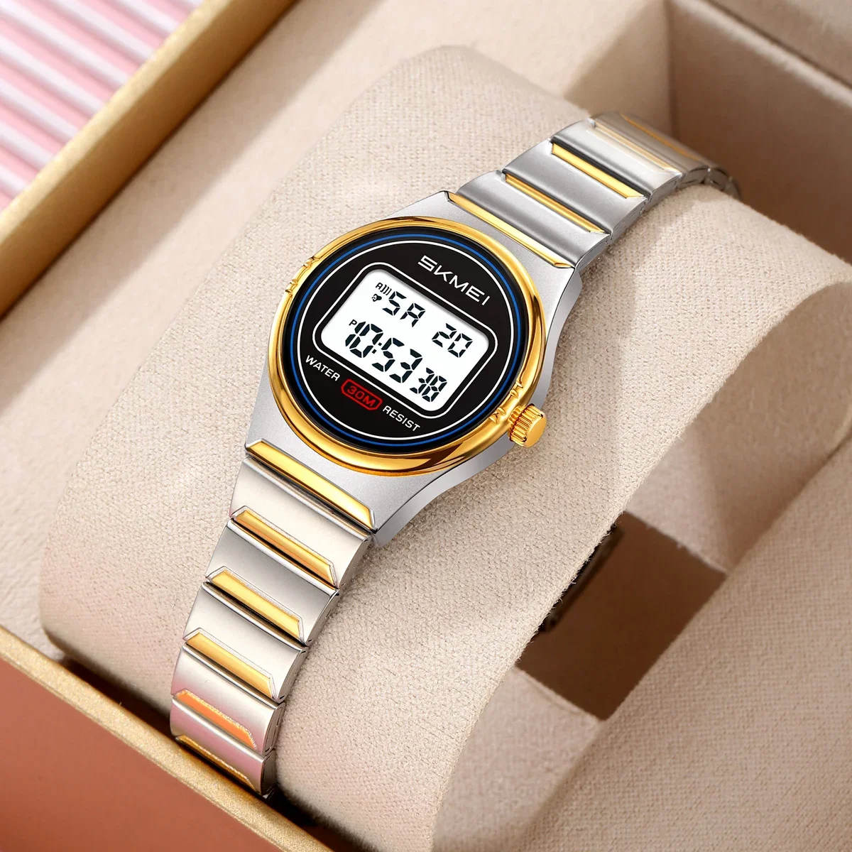 SKMEI 2338 izle küçük dijital  - Luxury Watch Exhibition incelemesi ve fiyatı