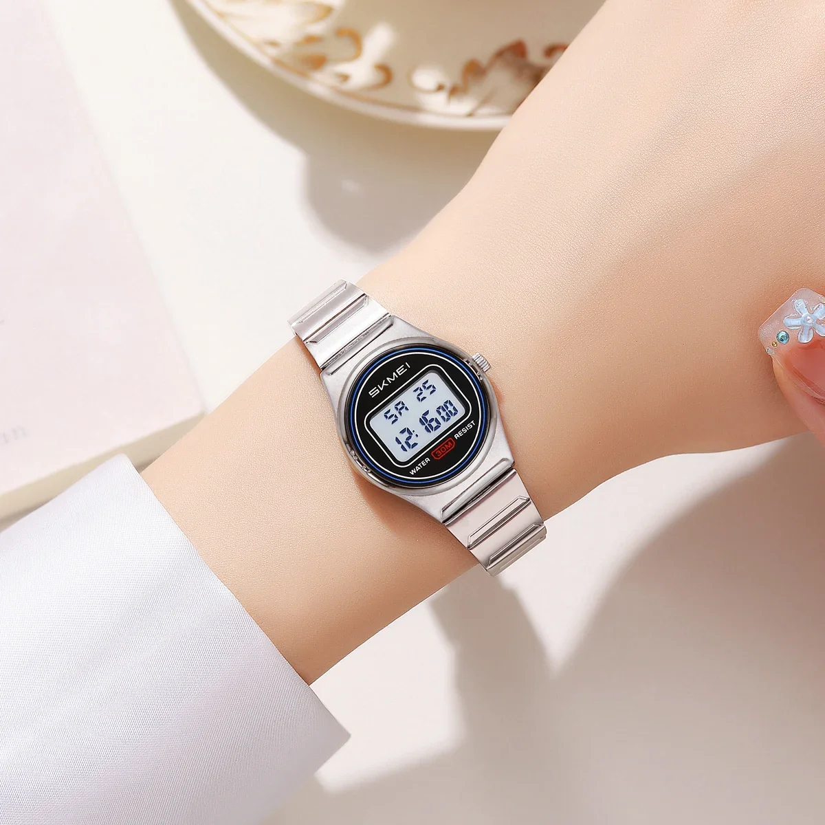 SKMEI 2338 izle küçük dijital  - Luxury Watch Exhibition incelemesi ve fiyatı