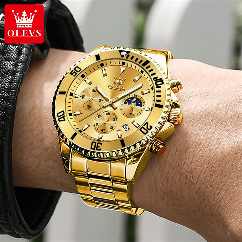 OLEVS izle erkekler üst marka  - Luxury Watch Exhibition incelemesi ve fiyatı