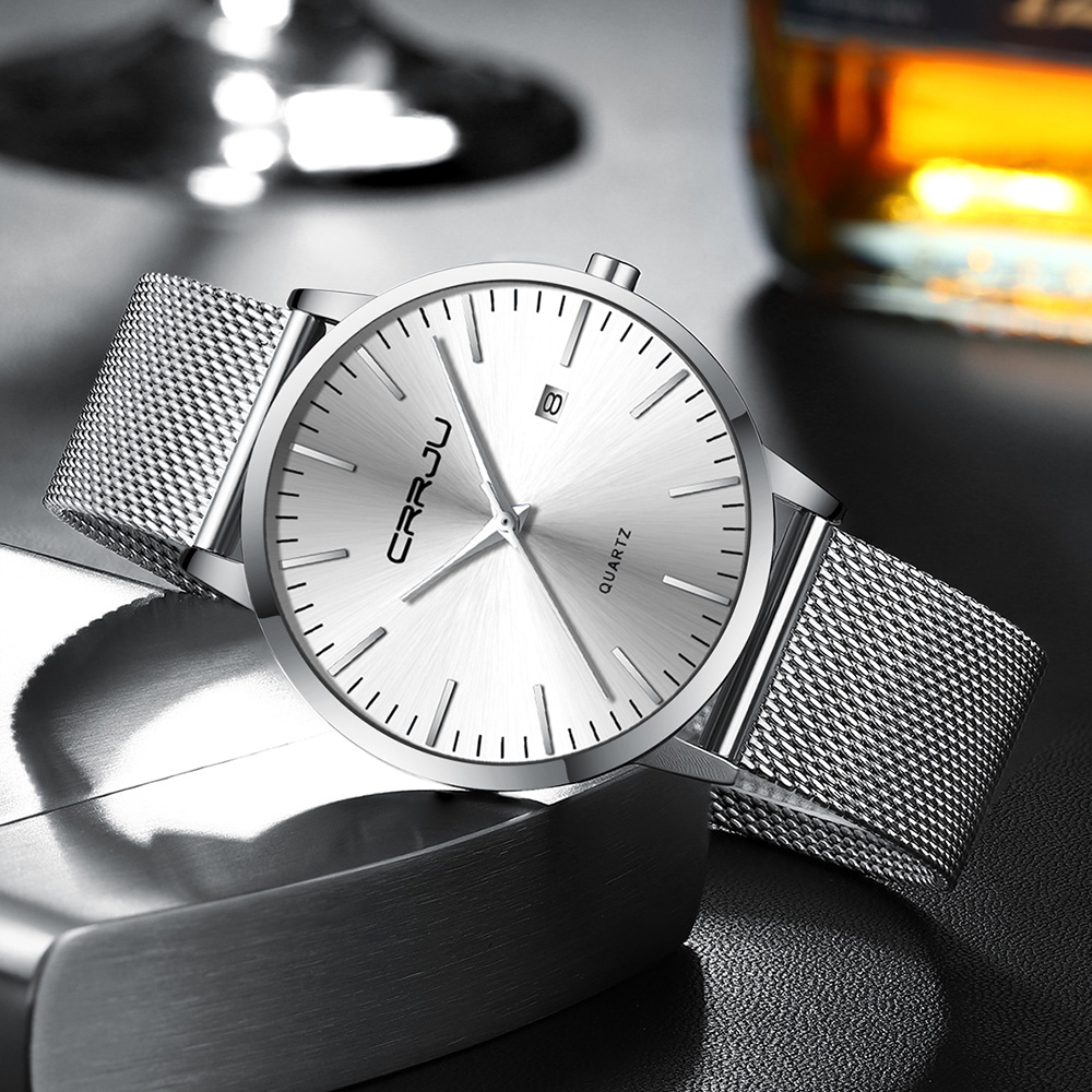 CRRJU yeni moda erkek saatler  - Luxury Watch On Sale incelemesi ve fiyatı