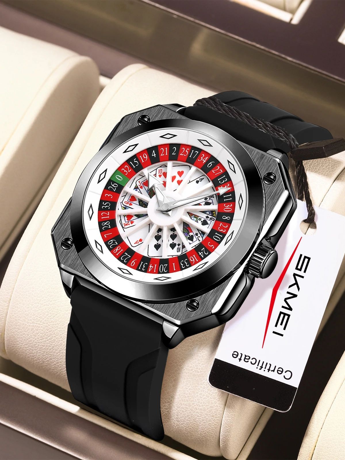 En Lüks Şans Tanrısı Döner Tab - Luxury Watch Name Brands incelemesi ve fiyatı