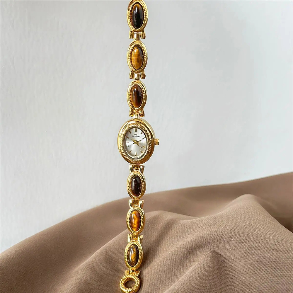 Kadın Altın Saat Vintage Kahve - Quiet Luxury Watch incelemesi ve fiyatı