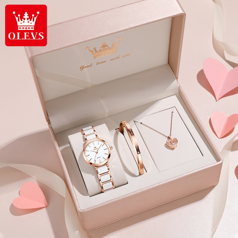 OLEVS Kadın Saati 5877 Lüks Za - Luxury Watch Cheap incelemesi ve fiyatı