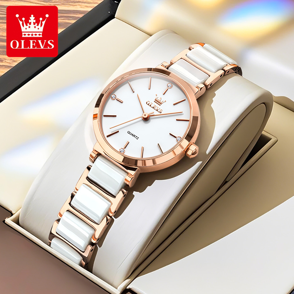 OLEVS Kadın Saati 5877 Lüks Za - Luxury Watch Cheap incelemesi ve fiyatı