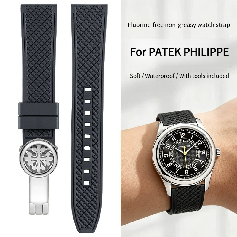 Flor kauçuk saat kayışı toz to - Patek Philippe Watch Calatrava incelemesi ve fiyatı