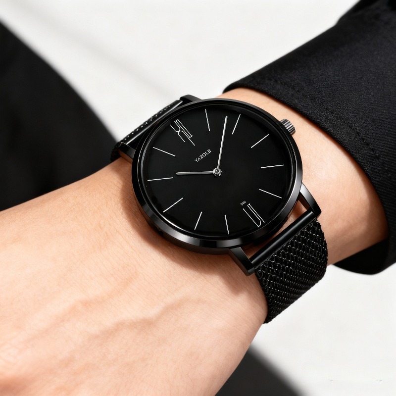 Moda Sade Erkek Saati Üst Düze - Luxury Watch Exhibition incelemesi ve fiyatı