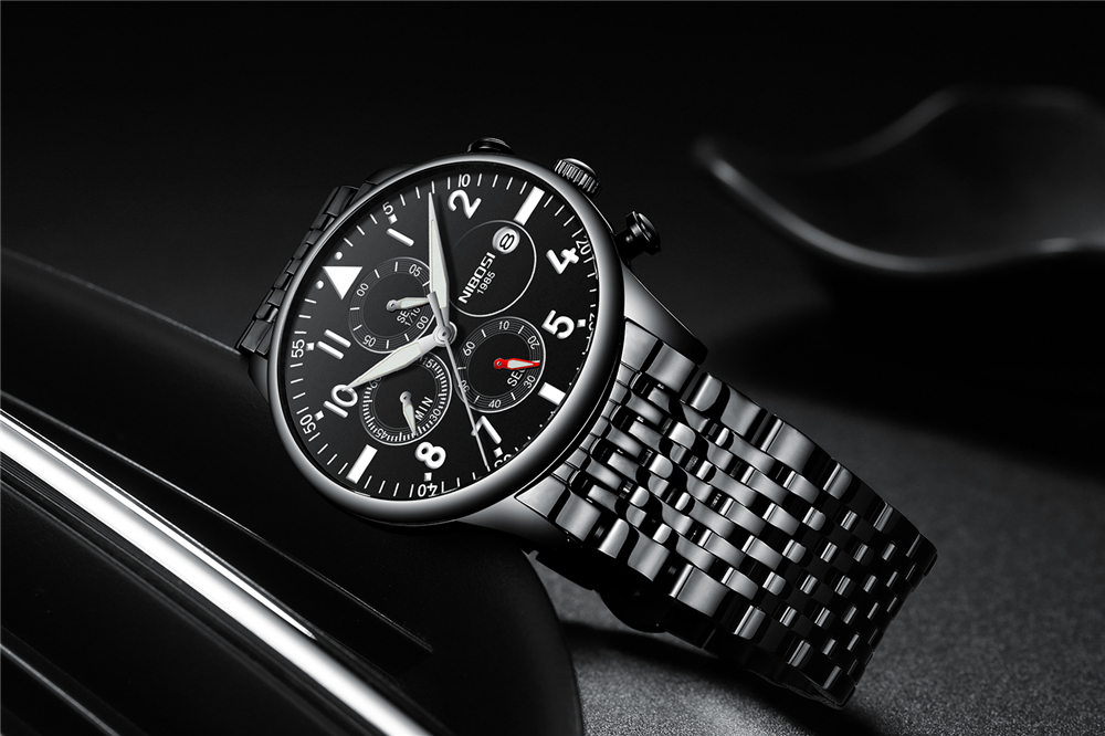 NIBOSI Moda Erkek Saatleri Üst - Luxury Watch Uk incelemesi ve fiyatı