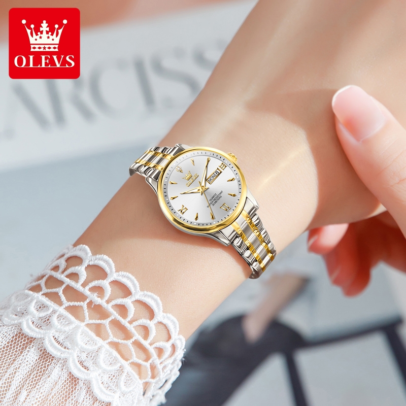 OLEVS 9806 klasik kadın saatle - Luxury Watch Cheap incelemesi ve fiyatı
