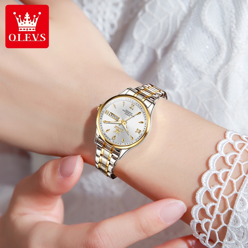 OLEVS 9806 klasik kadın saatle - Luxury Watch Cheap incelemesi ve fiyatı