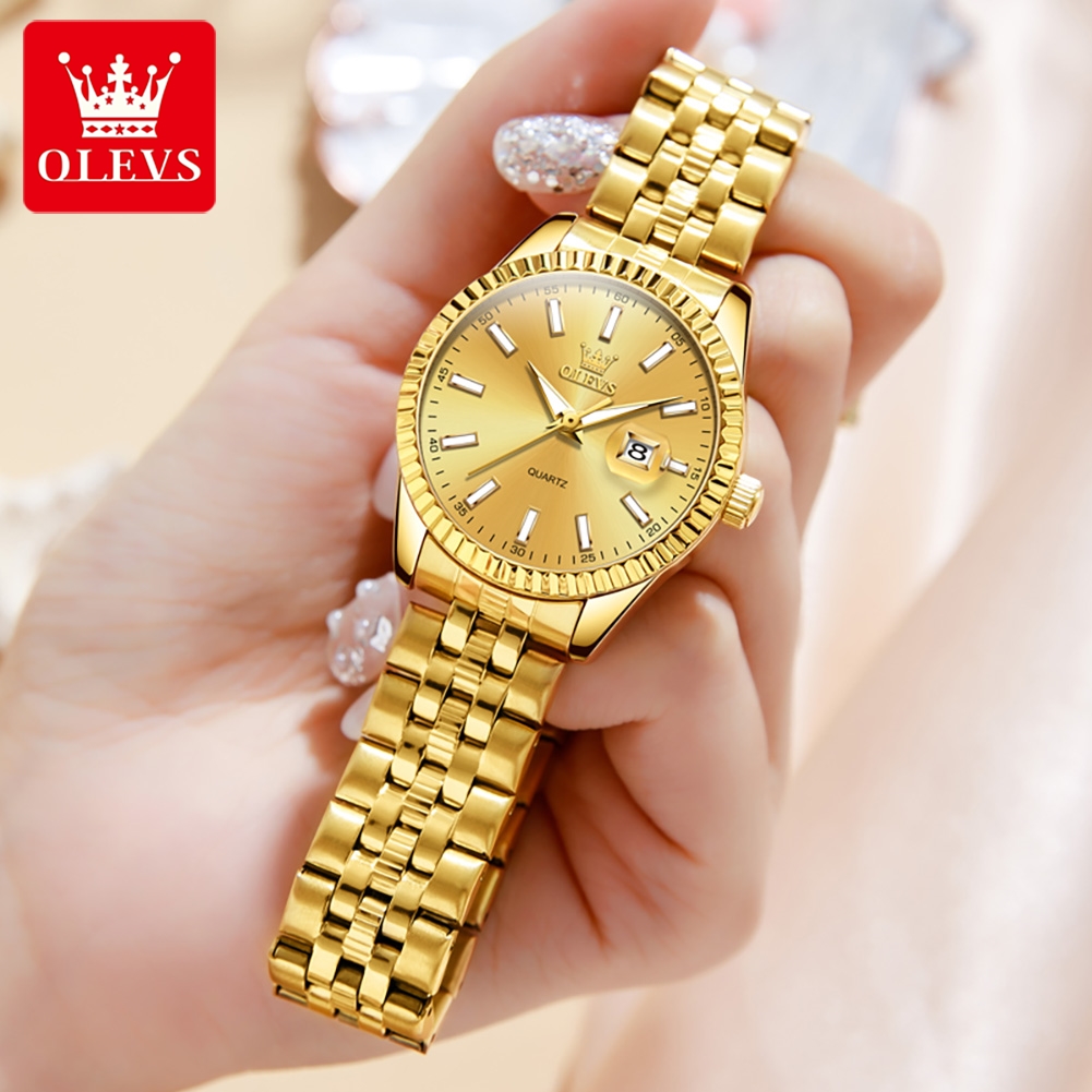 OLEVS 5593 kuvars kadın izle s - Luxury Watch Cheap incelemesi ve fiyatı