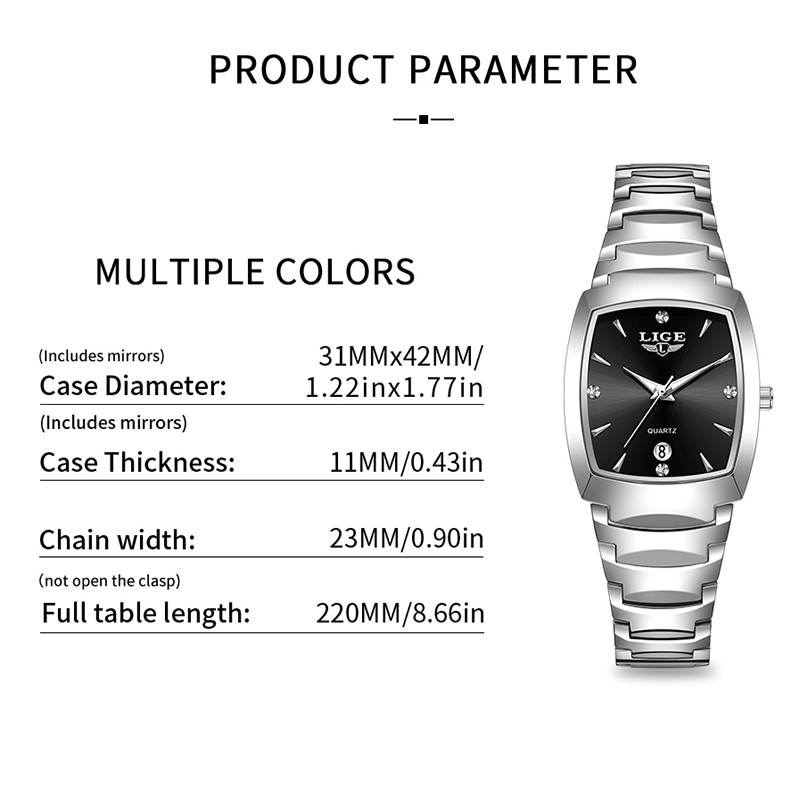 LIGE İzle kadın İş Lüks Bayanl - Luxury Watch incelemesi ve fiyatı