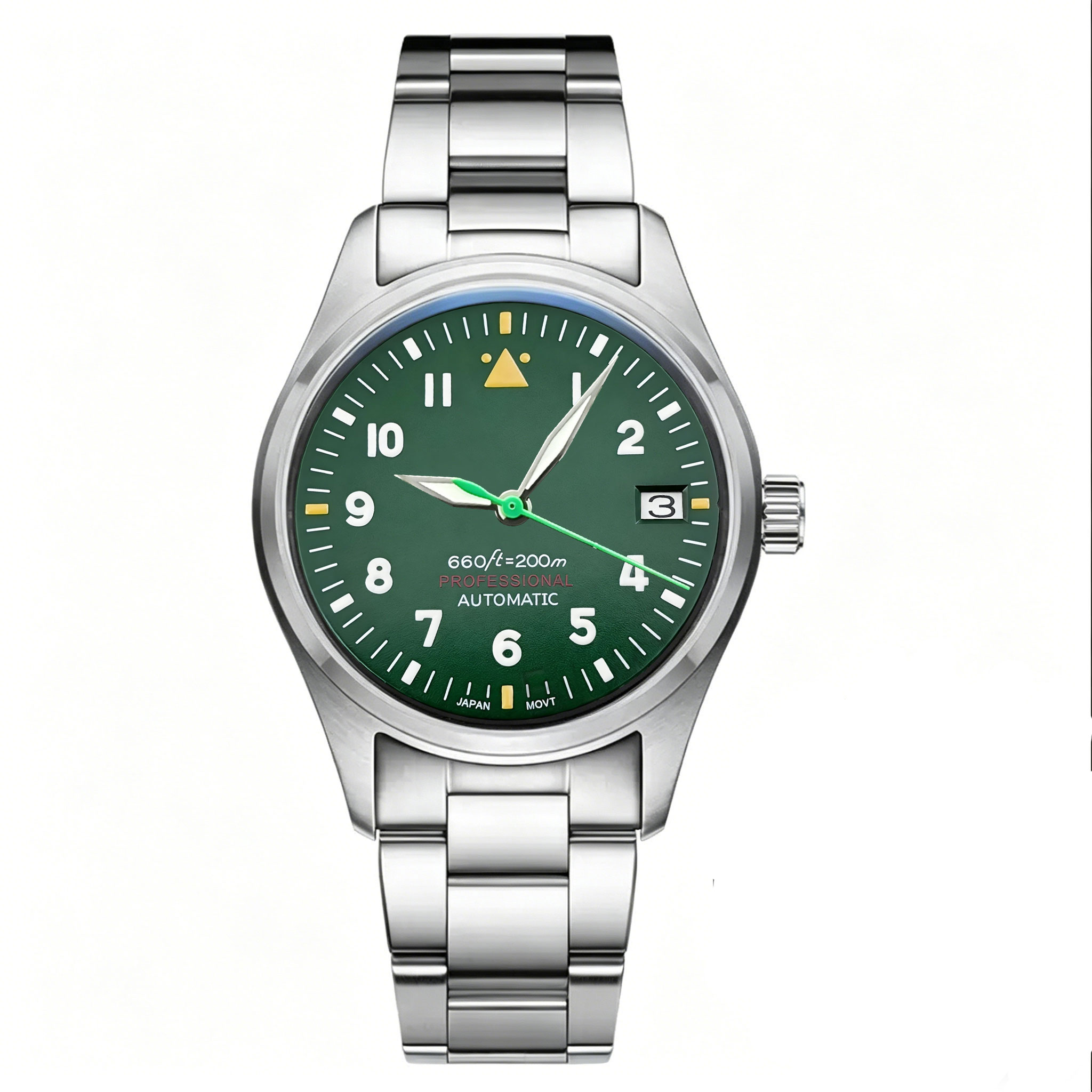 Özel LOGO 36mm 39mm Pilot Saat - Automatic Pilot Watch incelemesi ve fiyatı