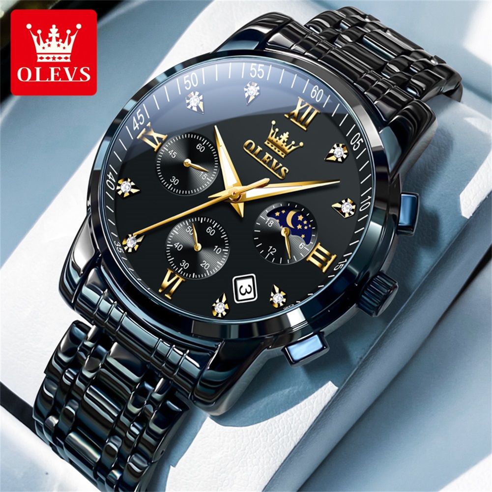 OLEVS Popüler erkek saatleri p - Luxury Watch Uk incelemesi ve fiyatı