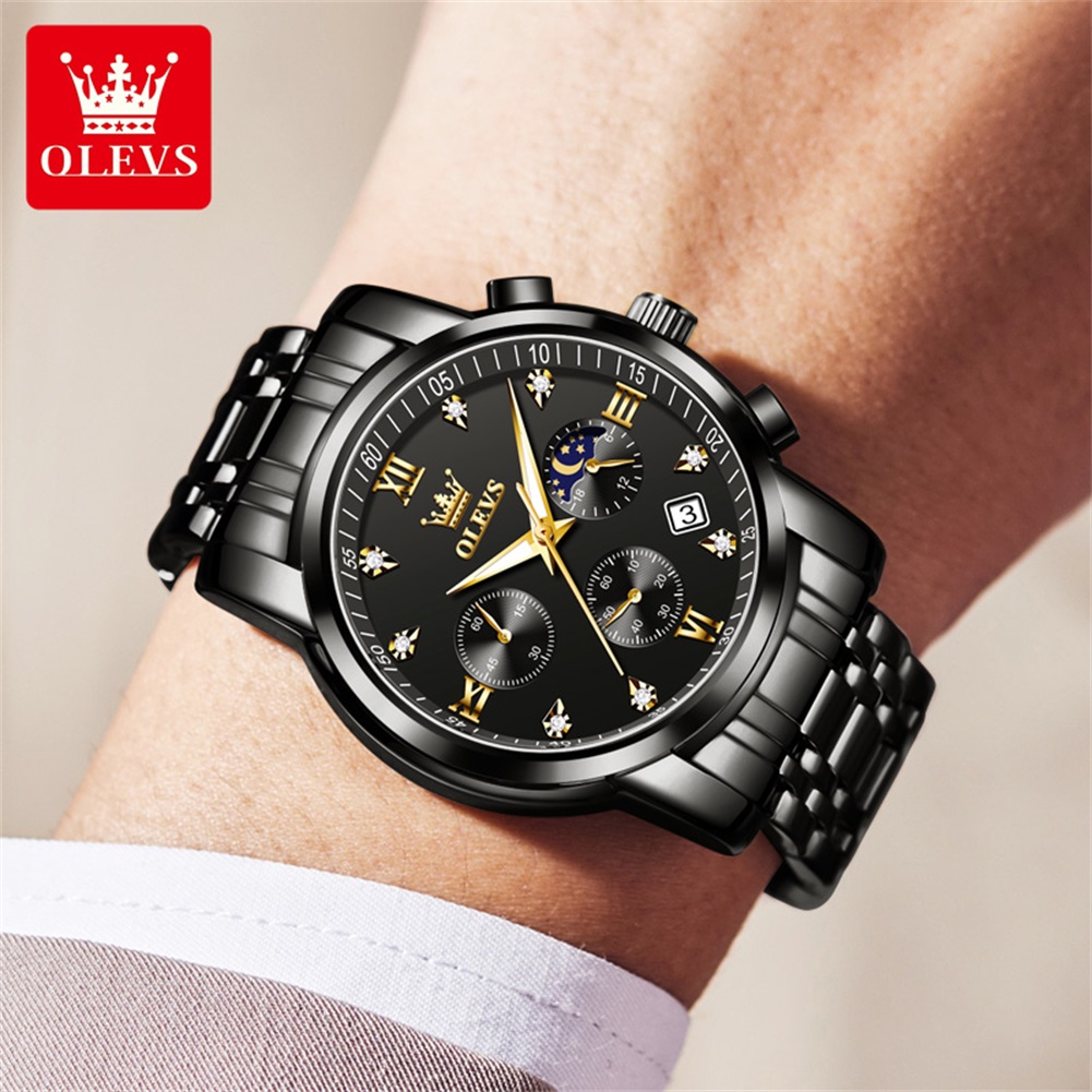 OLEVS Popüler erkek saatleri p - Luxury Watch Uk incelemesi ve fiyatı