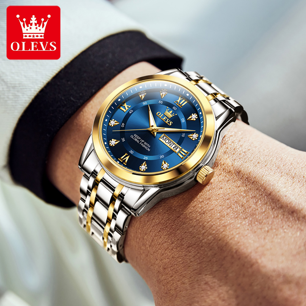 OLEVS Marka Moda erkek saatler - Luxury Watch Uk incelemesi ve fiyatı