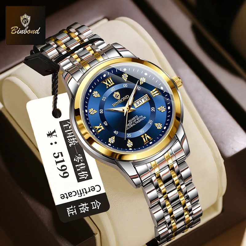 BINBOND B7169 Üst Düzey Lüks M - Luxury Watch Exhibition incelemesi ve fiyatı
