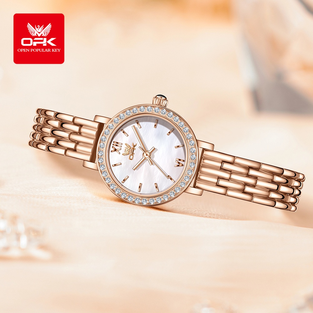 OPK 6063 Işık Lüks İzle Kadınl - Luxury Watch With Leather Strap incelemesi ve fiyatı