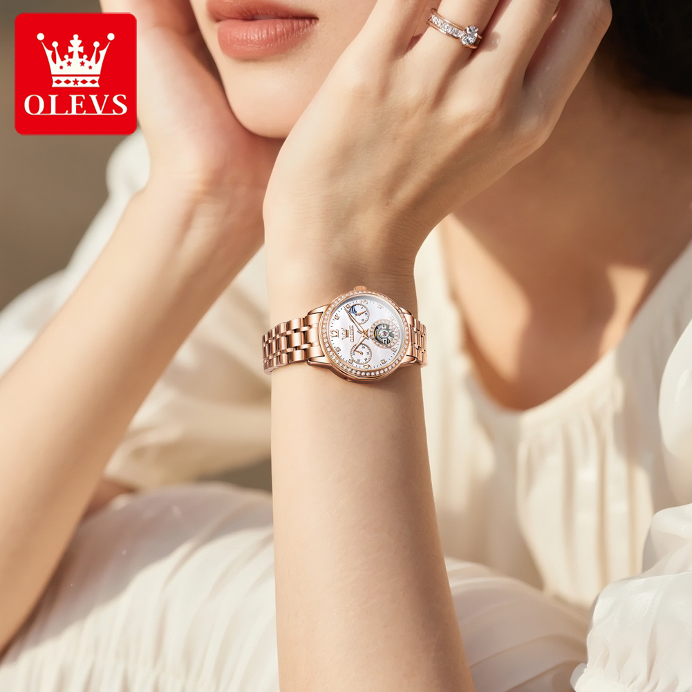 OLEVS kadın saatleri üst marka - Luxury Watch incelemesi ve fiyatı