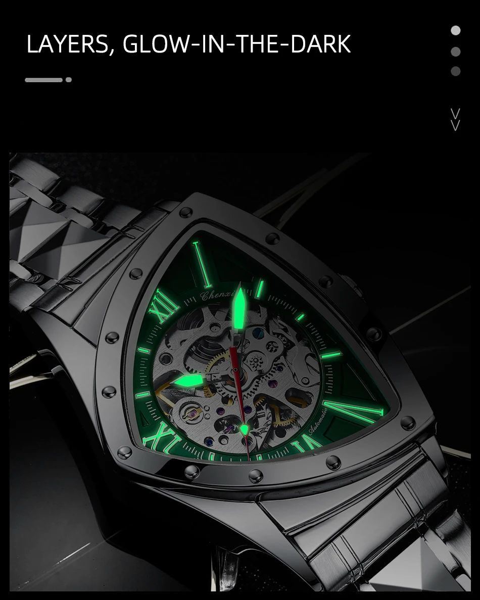 CHENXI Tasarımcı Lüks Moda Erk - Watch Triangle Luxury incelemesi ve fiyatı