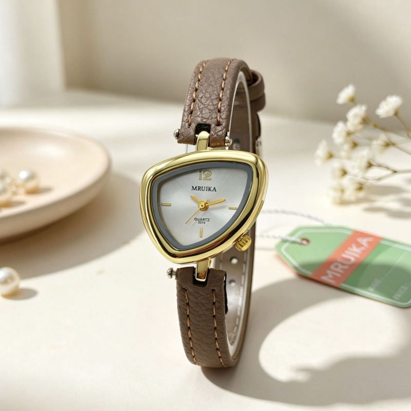 Moda Elbise Saati Düzensiz Üçg - Watch Triangle Luxury incelemesi ve fiyatı