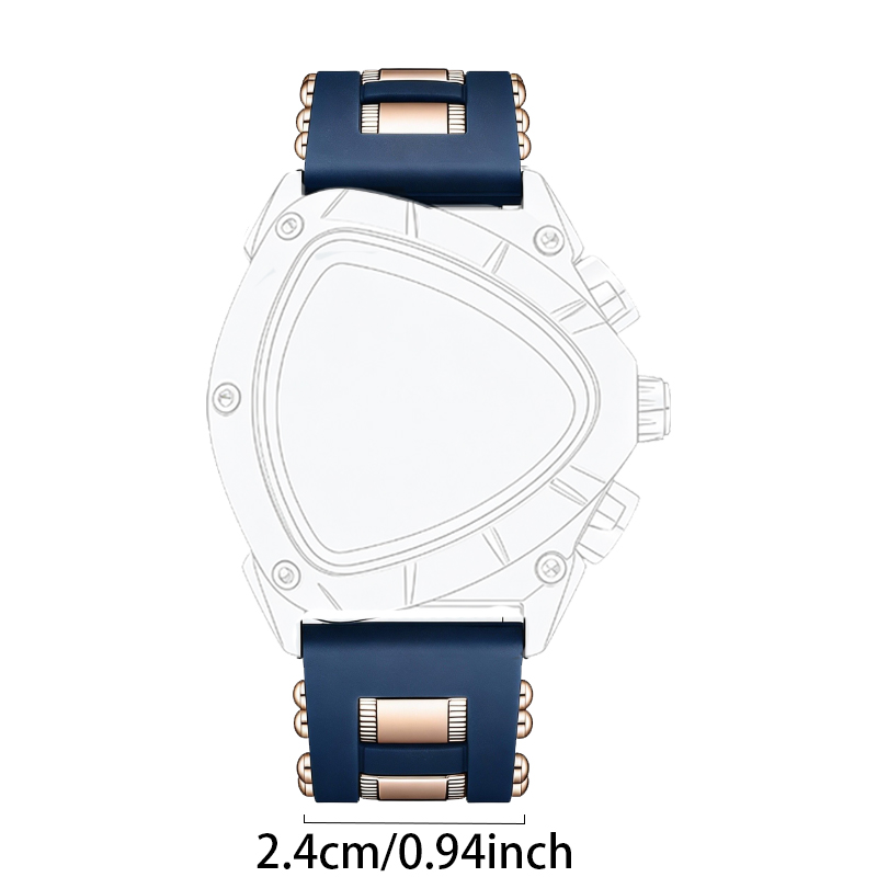 LIGE Moda Erkekler İzle Üçgen  - Watch Triangle Luxury incelemesi ve fiyatı