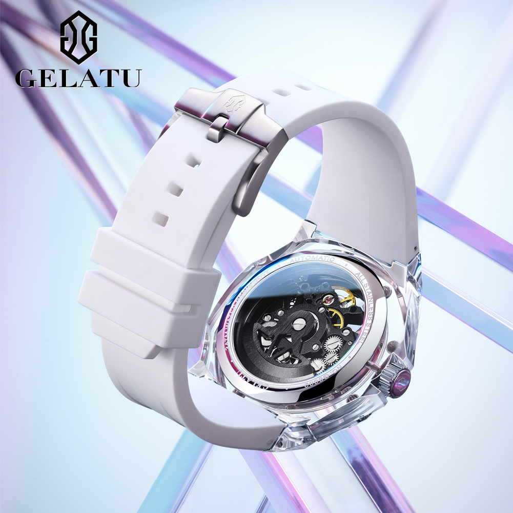 GELATU 8002 Otomatik Mekanik E - Luxury Watch With Leather Strap incelemesi ve fiyatı