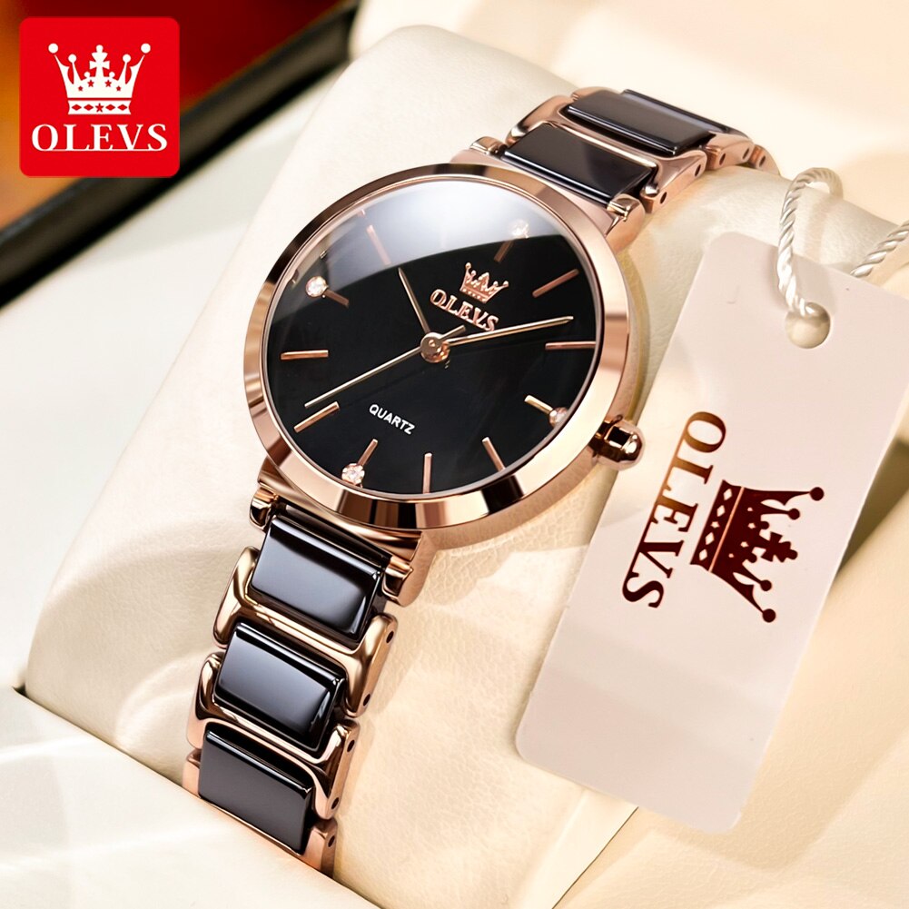 OLEVS moda kadın saatler Relog - Luxury Watch Cheap incelemesi ve fiyatı