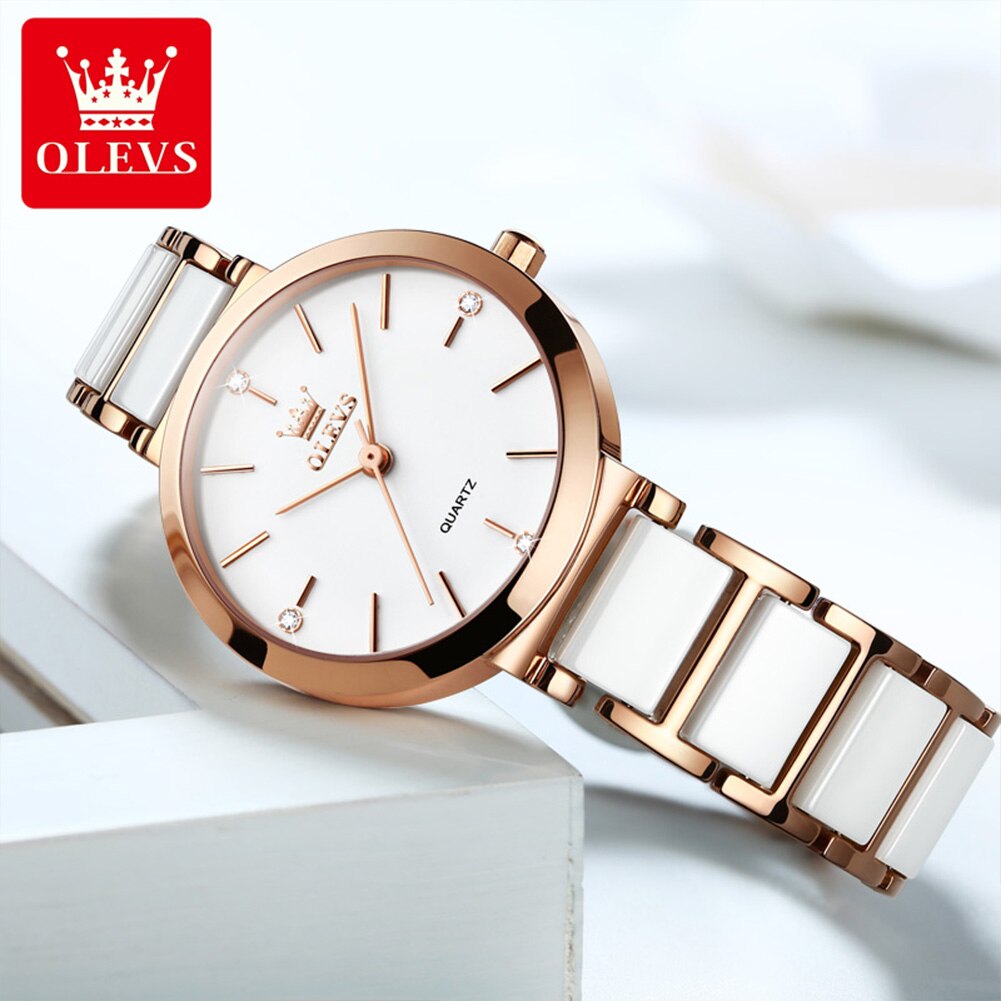 OLEVS moda kadın saatler Relog - Luxury Watch Cheap incelemesi ve fiyatı