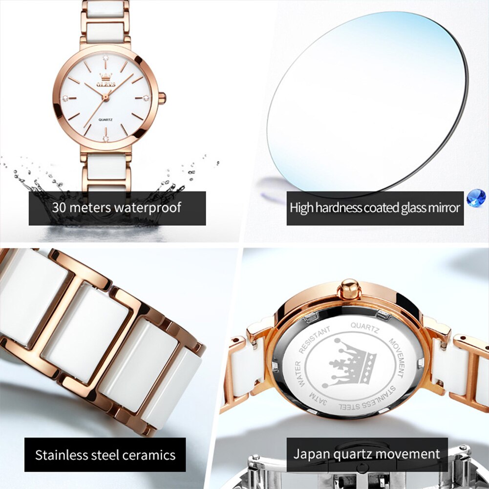 OLEVS moda kadın saatler Relog - Luxury Watch Cheap incelemesi ve fiyatı