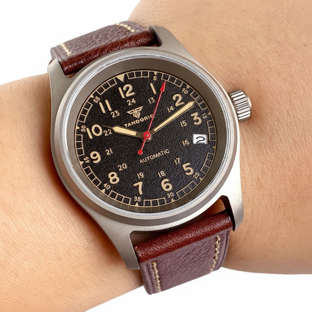 Özelleştirilmiş Saat Titanyum  - Automatic Pilot Watch incelemesi ve fiyatı